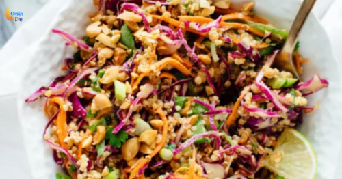 Crunchy Thai Peanut & Quinoa Salad