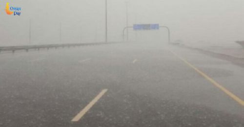 Fog patches over some parts of Oman