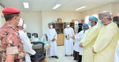 Members of Covid-19 Supreme Committee Visit Health Facilities