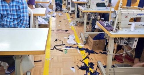 Illegal tailor shop raided in Oman