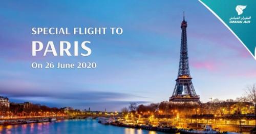 Oman Air to operate special flight to France