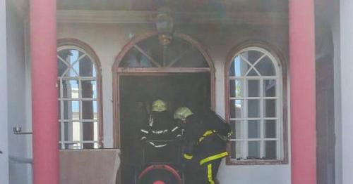 Fire breaks out in a house in Wilayat Seeb