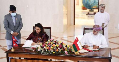 Oman signs visa-exemption agreement with Nepal