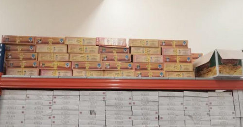 1500 boxes of cigarettes seized in Oman