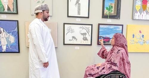 Omani creators with disabilities