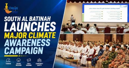 Oman climate awareness campaign