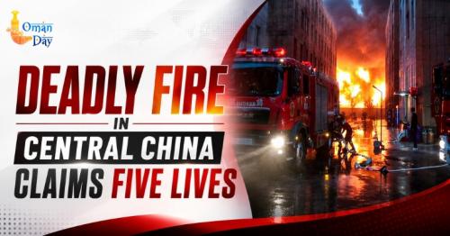 China residential fire