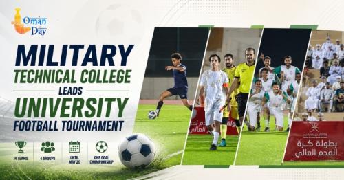 Oman university football tournament