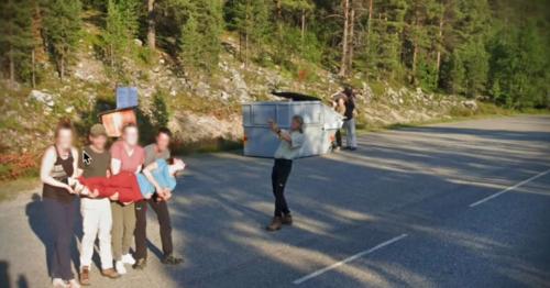 strange Google Maps discoveries