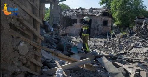 Russian missile strike Kyiv