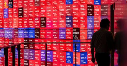 Nikkei index plunge