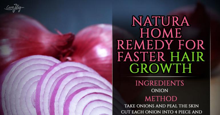 NATURAL HOME REMEDY FOR FASTER HAIR GROWTH

