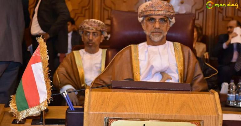 The Sultanate's delegation was led by Dr. Ali bin Ahmed al-Issa'ee, the Sultanate's Ambassador to Egypt, its Permanent Representative to the Arab League. Photo: ONA