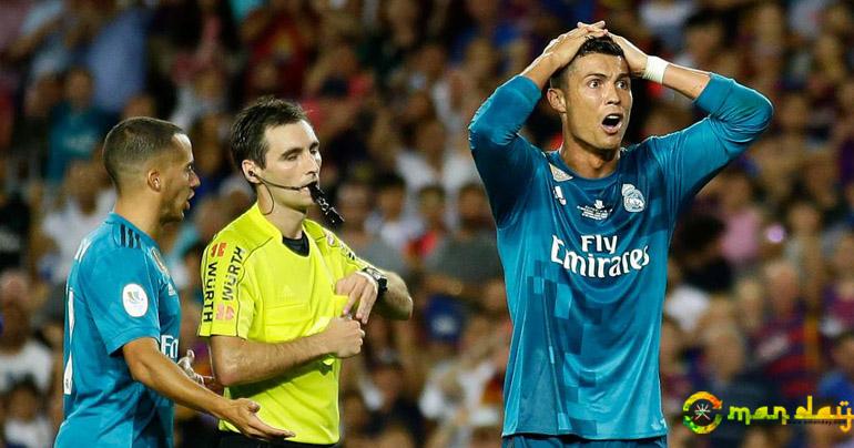 Ronaldo could miss up to 12 matches for shove referee