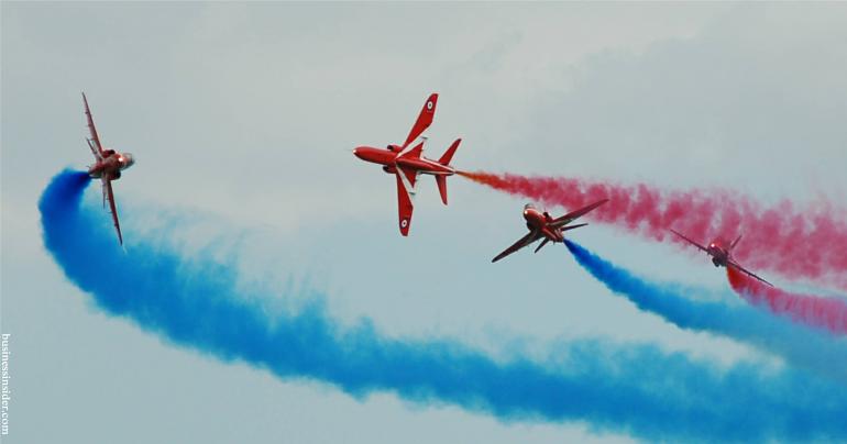 Red arrows