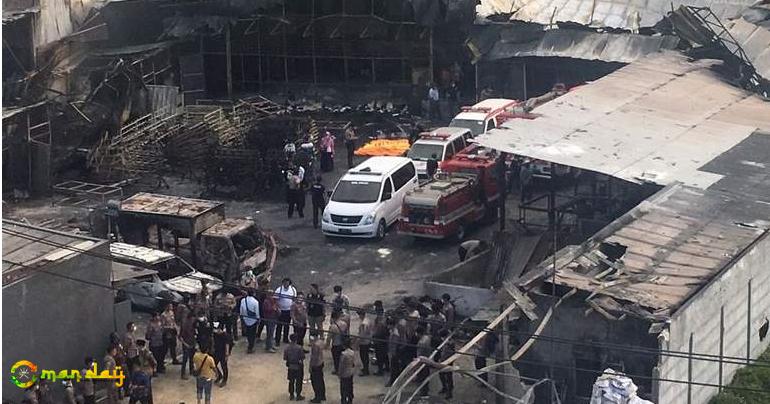 Explosion, inferno at Indonesia fireworks factory kills 47