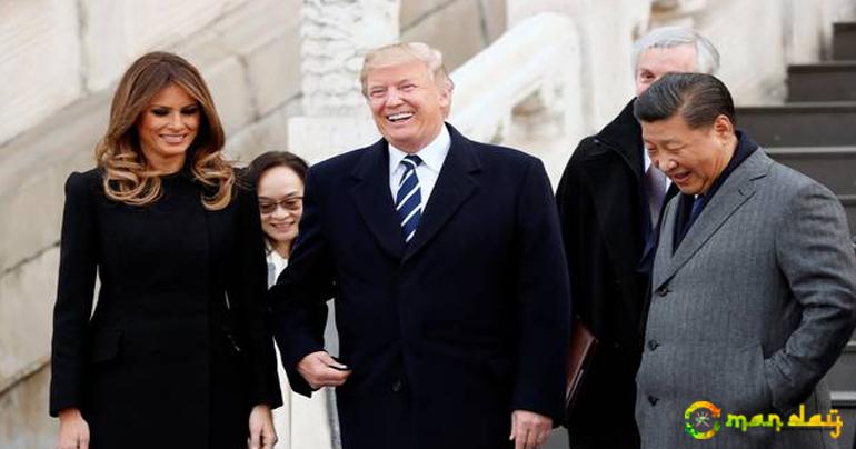 Trump arrives in China for talks on North Korea and trade