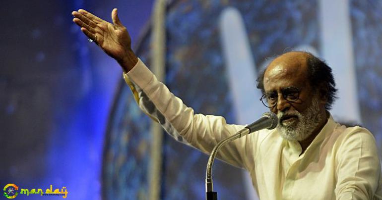 Indian superstar Rajinikanth tells fans he is entering politics