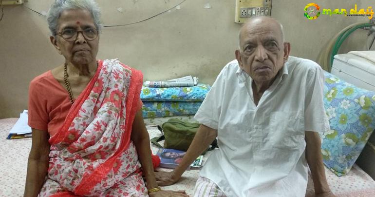 Narayan Lavate (88) and his wife Iravati (78) have no children and say their siblings are also no more