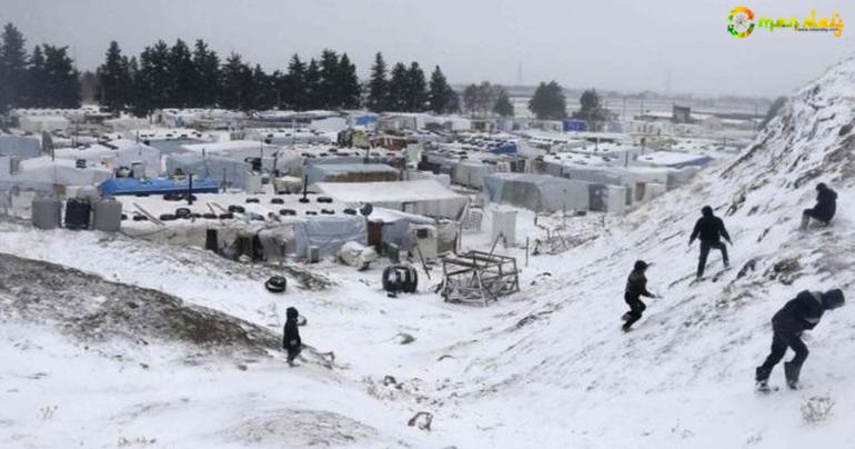 Syria conflict: 15 refugees found frozen to death