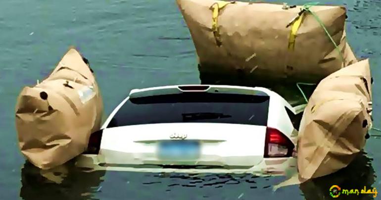 Driver follows GPS, plunges vehicle into lake