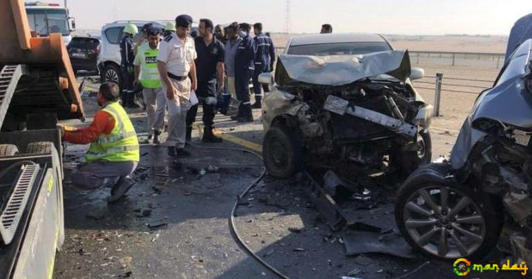 22 injured in 44-vehicle crash in Abu Dhabi
