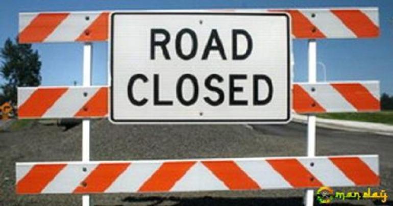 This road in Muscat will be closed for five days