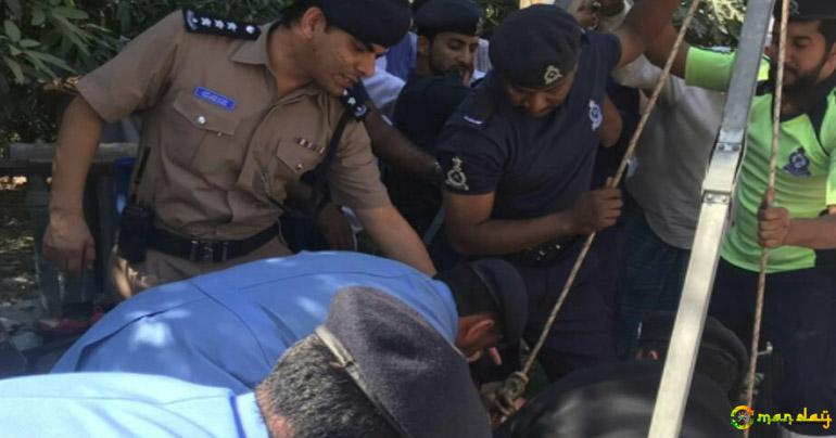 Child falls into well in Oman