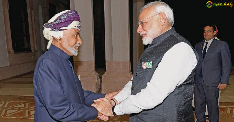 His Majesty gives audience to Indian Prime Minister Narendra Modi