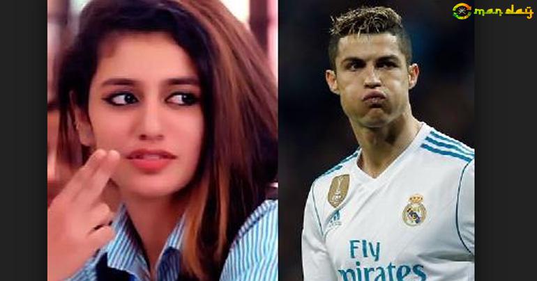 With Over 600K Instagram Followers In One Day, ’Wink Girl’ Priya Prakash Varrier Almost Broke Cristiano Ronaldo’s Record