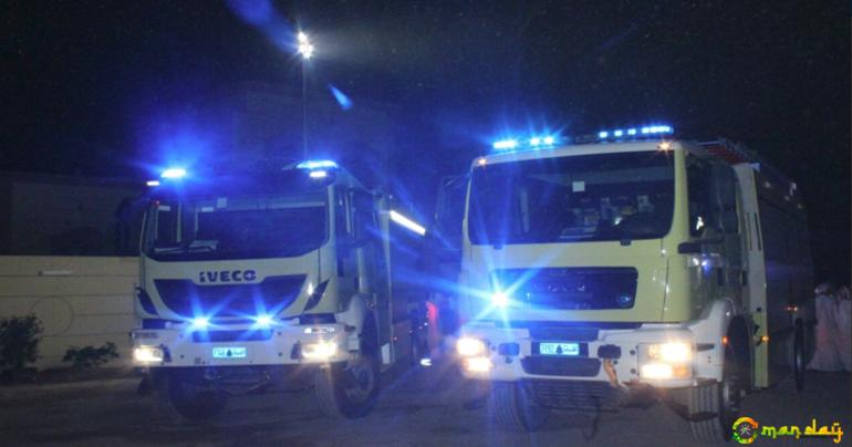 Three trapped in Oman house fire