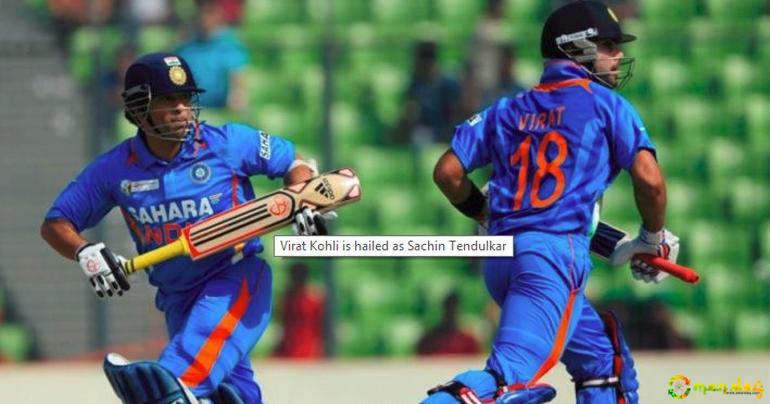 Did You Know The First Time Virat Kohli Met Sachin Tendulkar He Dived At His Feet For He Thought It Was A Team Ritual?