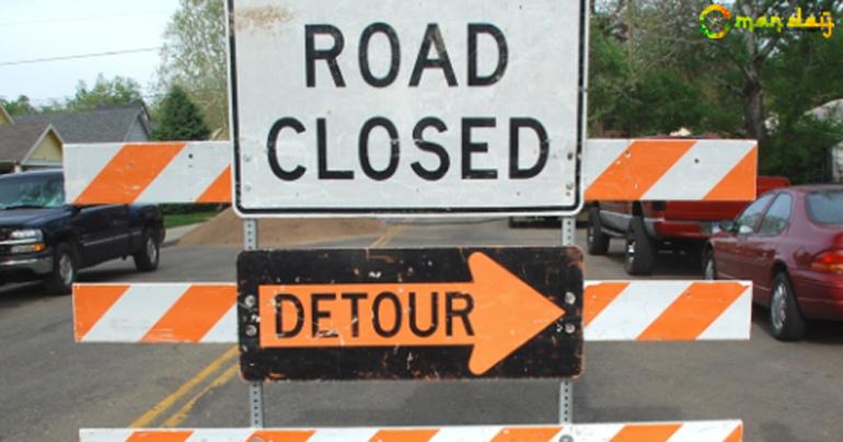 Traffic News: Detour created on this road  