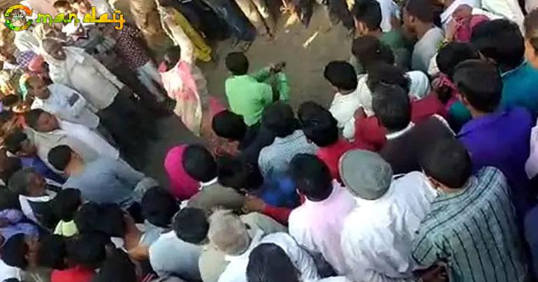 On Video, Woman Tied To Tree, Beaten As People Watch. No One Intervenes