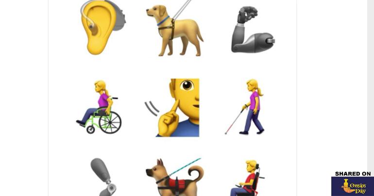 Apple wants to introduce new emojis for disabled people
