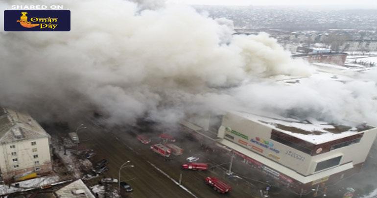 Fire engulfs shopping mall in western Siberia: 37 dead, scores missing as 300 rescue personnel bring blaze under control
