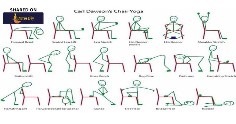 10 Chair Yoga Moves For Easy Weight Loss