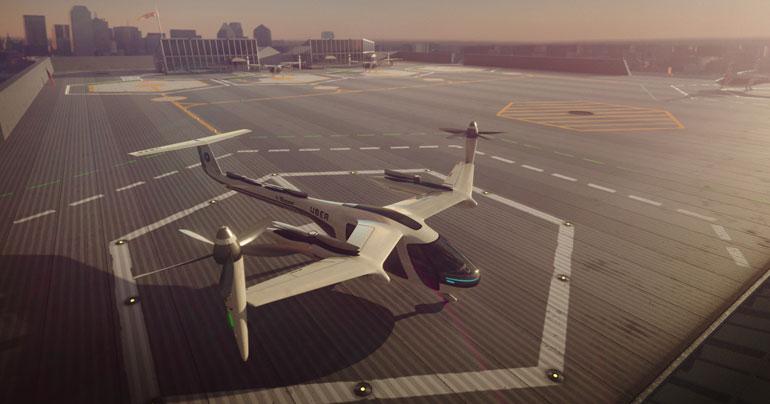 Uber plans to get flying taxis off the ground?