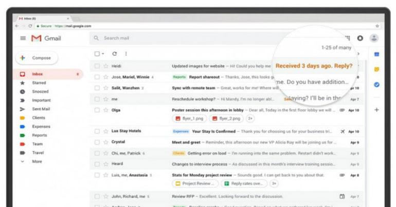 Now, Gmail will remind you to reply to Emails with a Nudge