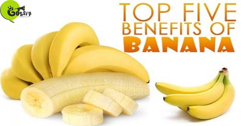 Top five benefits of eating bananas