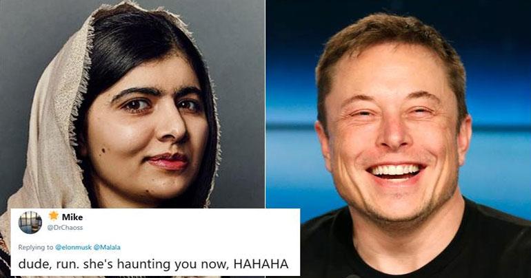 Elon Musk and Malala Yousafzai’s Twitter banter is sure to make your day! 