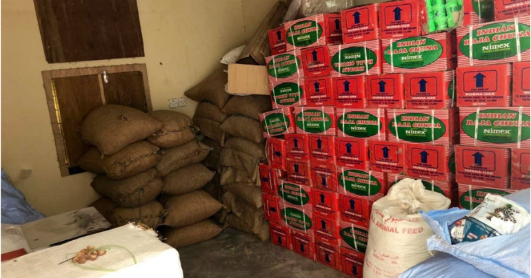  tobacco , illegal ,raided,Dhofar 