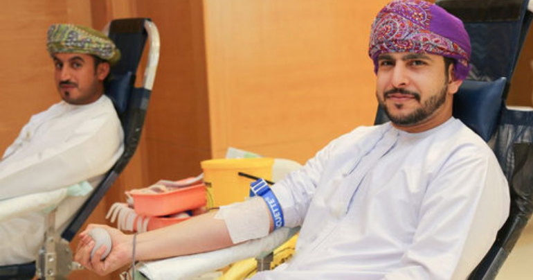  blood donors,Oman , Oman Blood Donors 