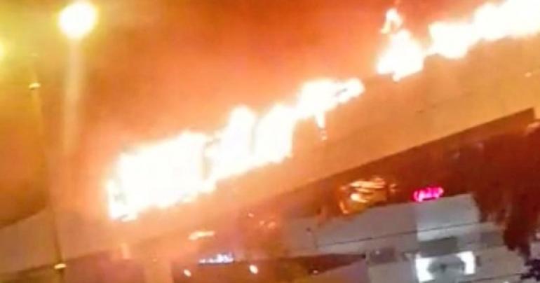 Massive fire breaks out at pedestrian bridge in Oman, latest oman news, the Public Authority of Civil Defence and Ambulance (PACDA), Muscat latest news, Latest news in Oman