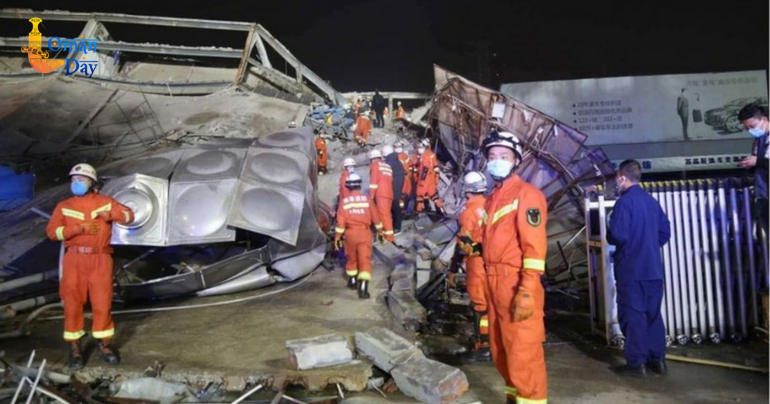 ’Coronavirus quarantine’ hotel collapses, trapping dozens
