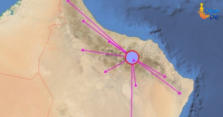 Earthquake reported in Oman
