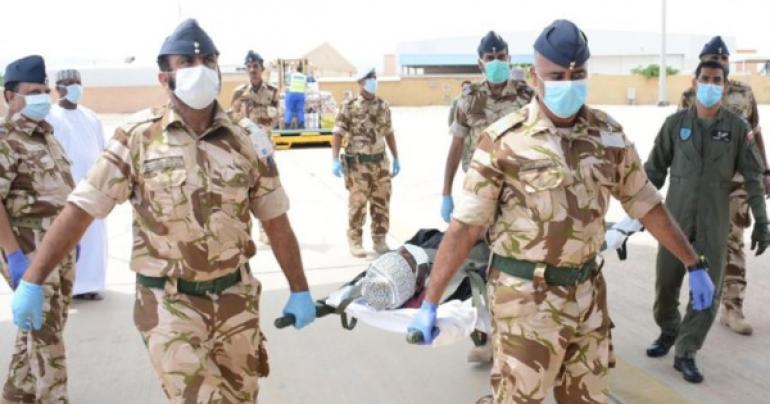 Royal Armed Forces evacuate patients from Dhofar to Muscat