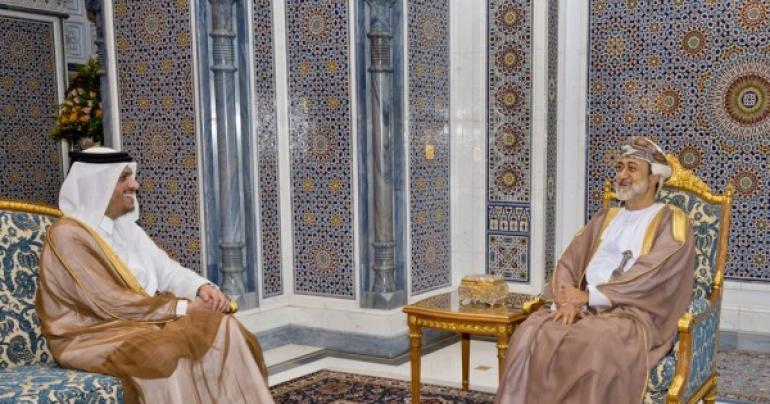 His Majesty gives audience to Qatari Deputy Prime Minister