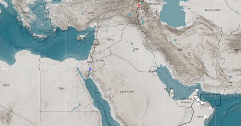 Earthquake hits Gulf of Aden