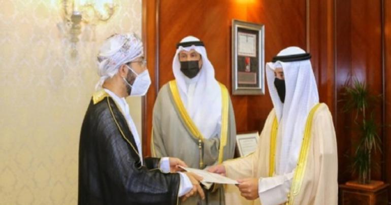 Oman’s ambassador to Kuwait presents credentials